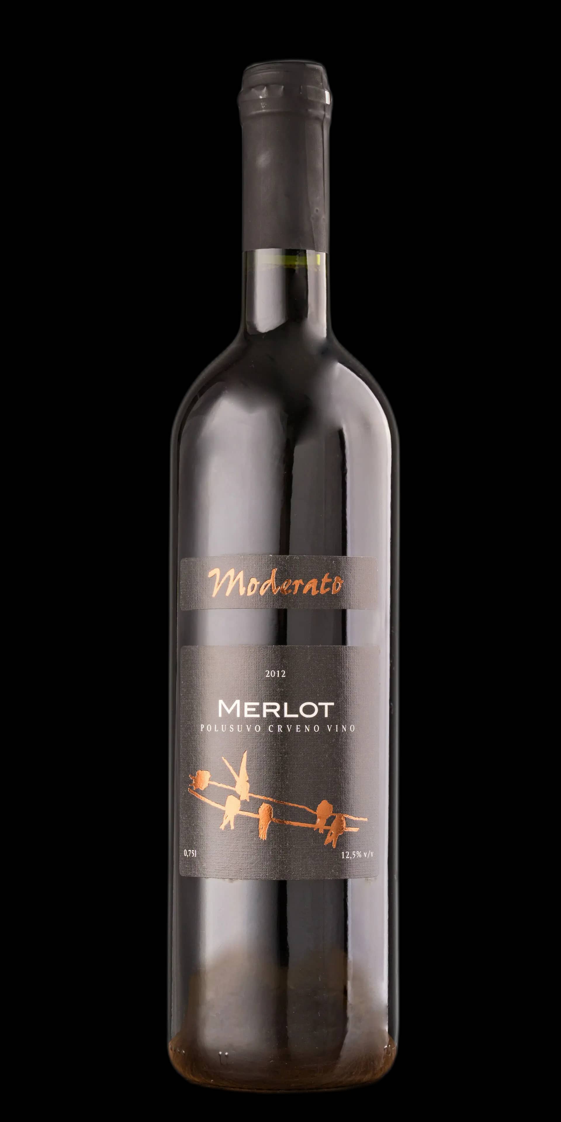 Merlot Moderato 0.75 l - glavna slika