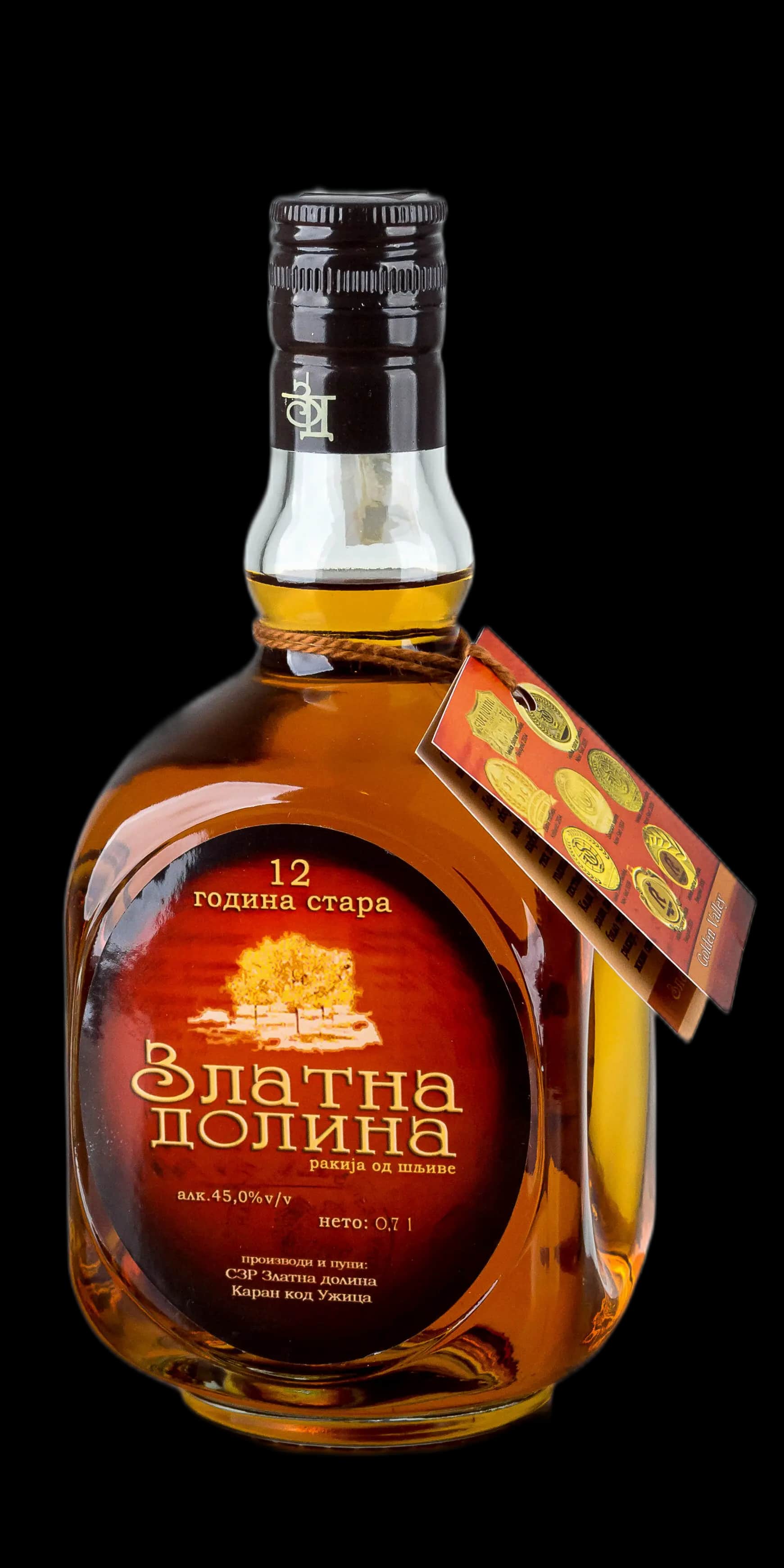 Sljiva 12 godina stara Zlatna dolina 0.7 l - glavna slika