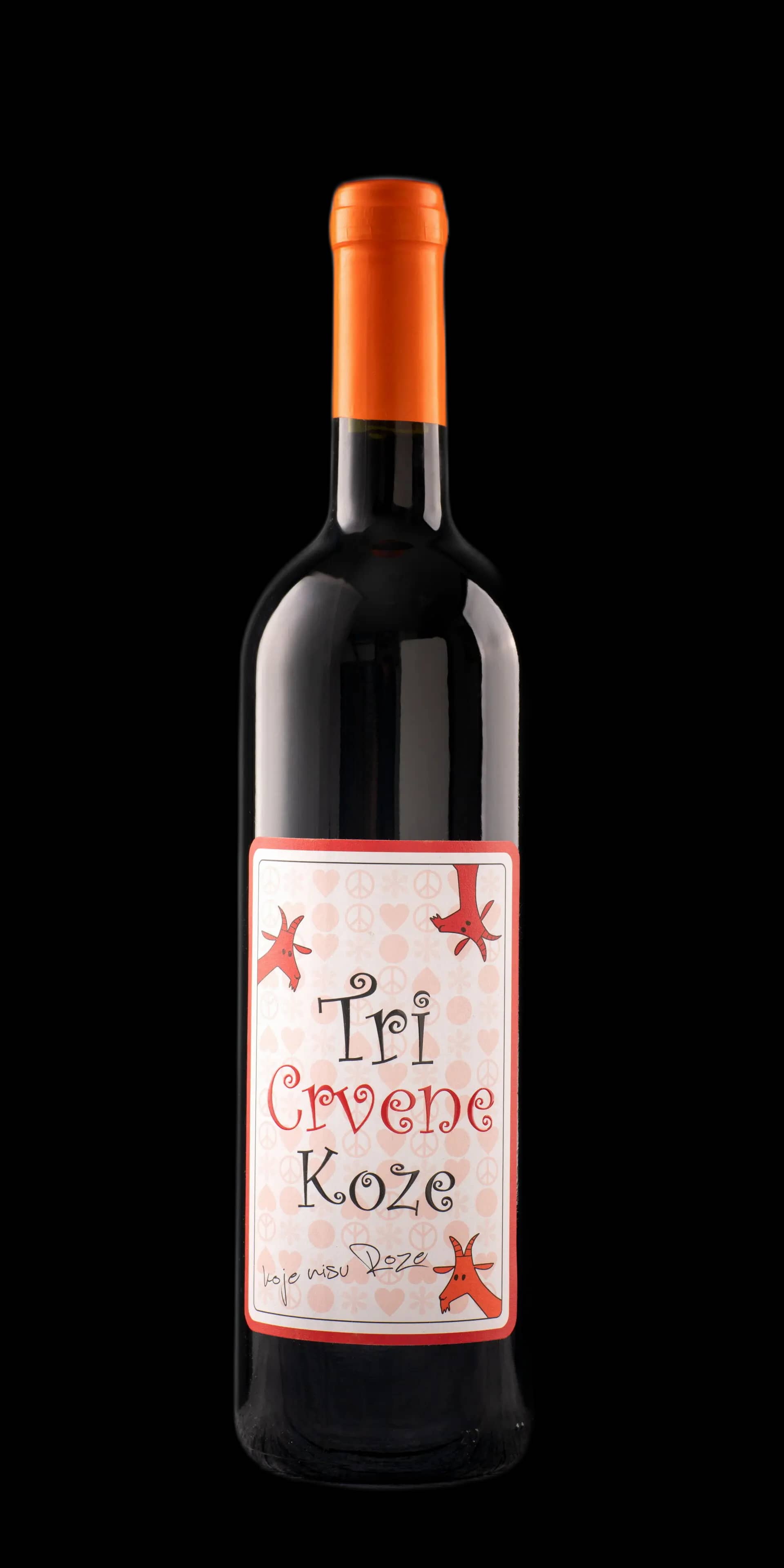 Tri koze crveno Erdevik 0.75 l - glavna slika